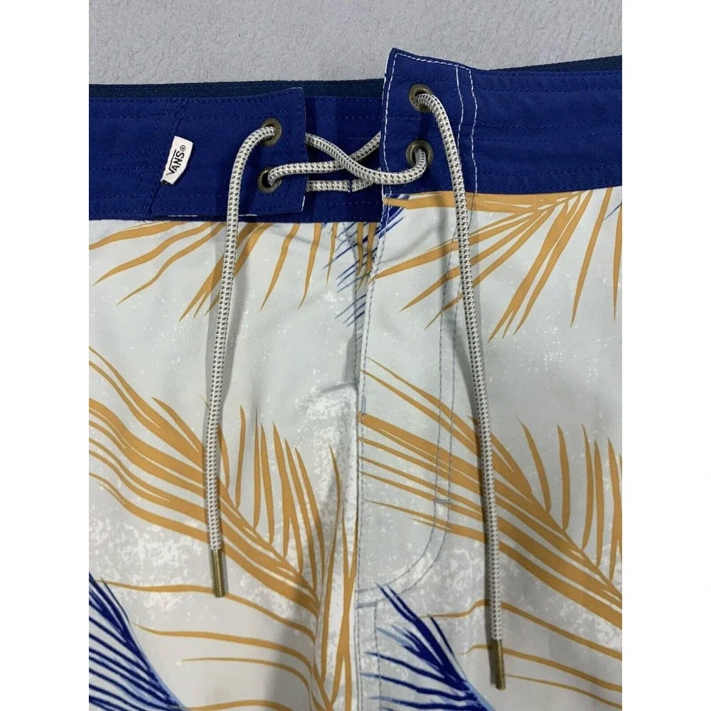 Vans Shorts Men’s Size 34 Tropical Print Boardshorts Swimwear Trunks‎